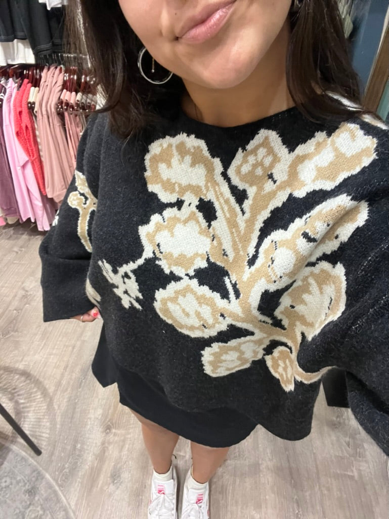 Begonia Boatneck Sweater