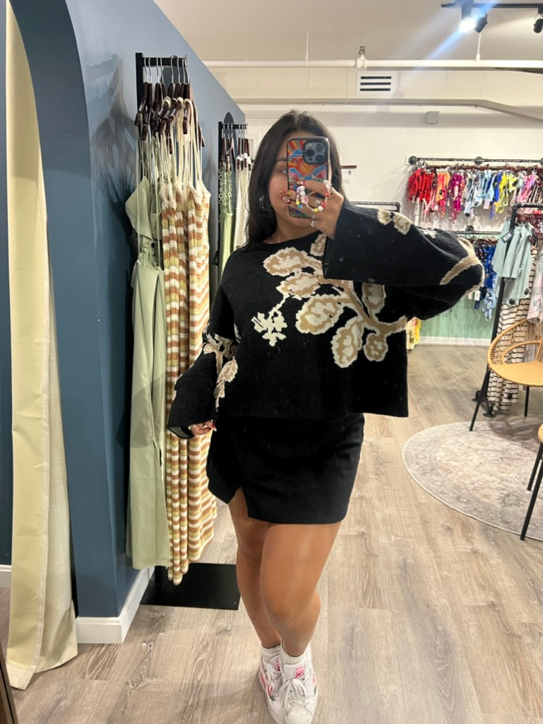 Begonia Boatneck Sweater