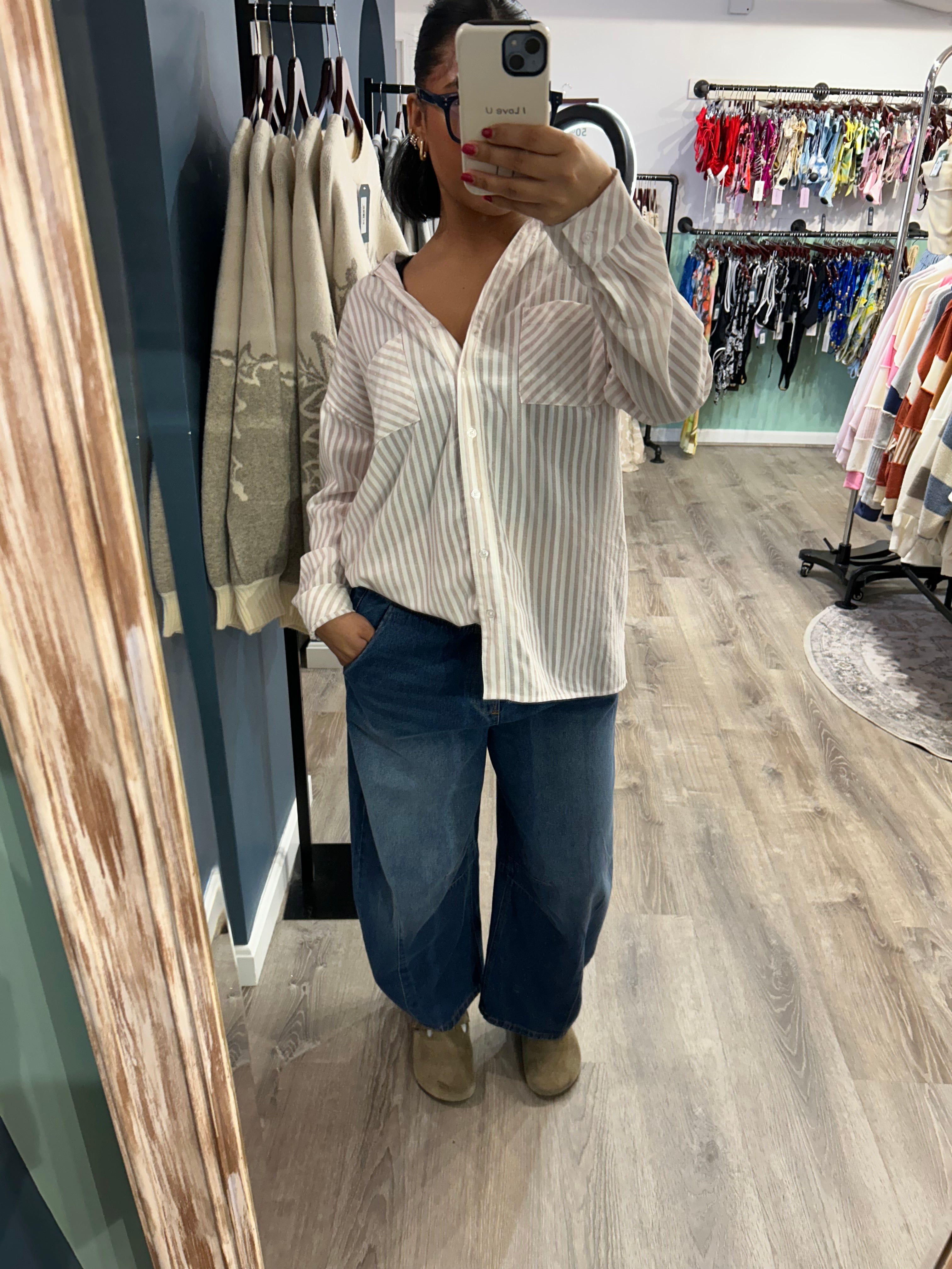 Bethany Relaxed Barrel Jeans