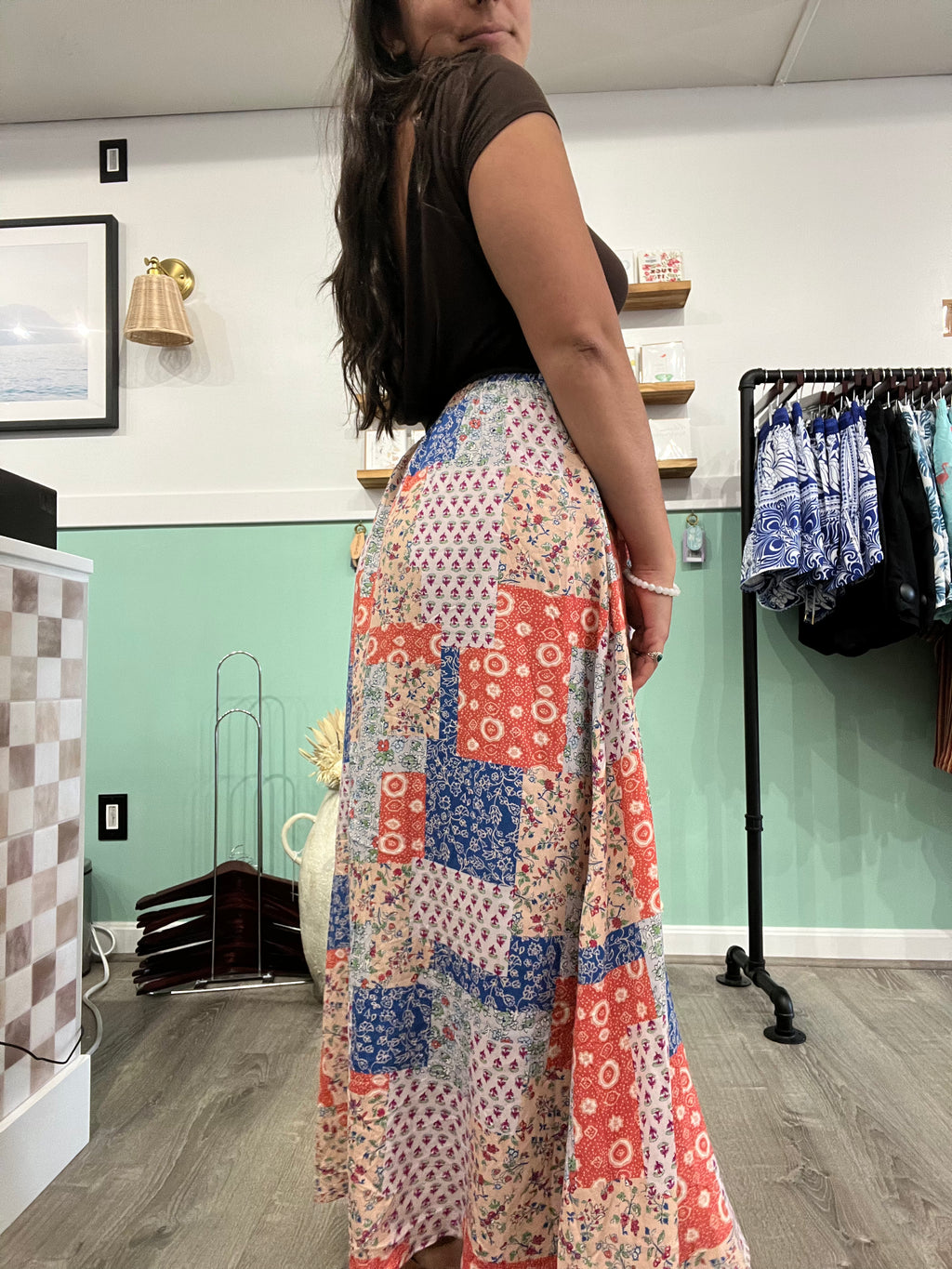 Payton Patchwork Skirt