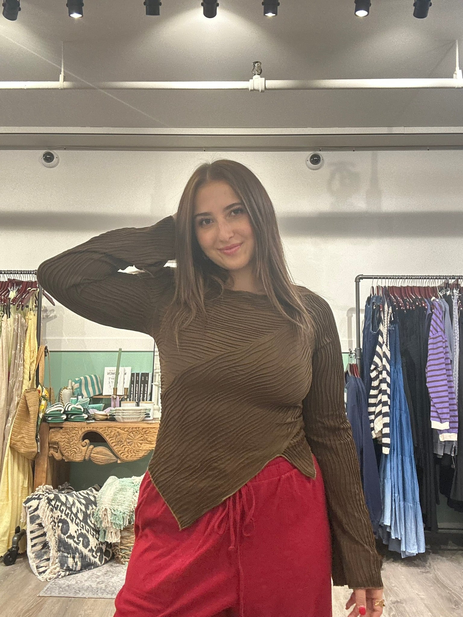 Arabella Asymmetrical Top