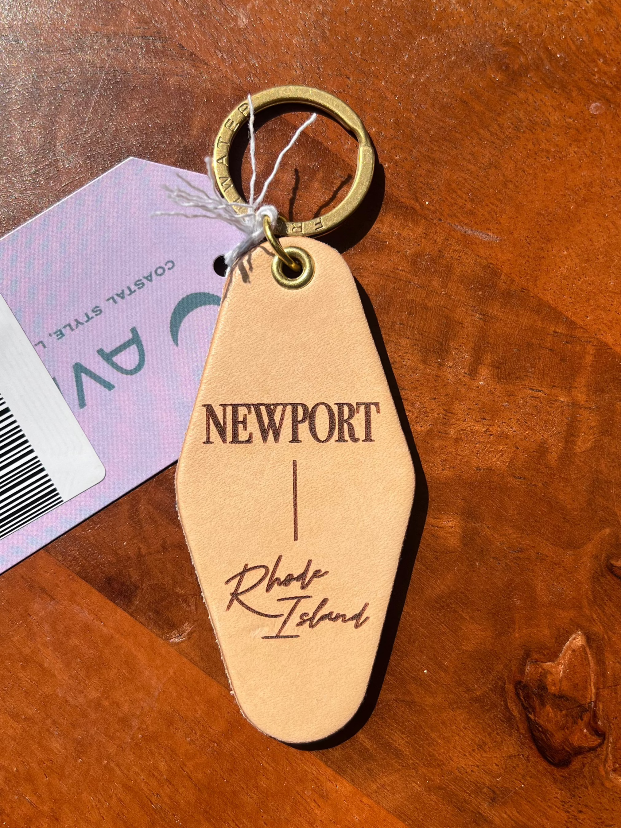 Newport RI Keychain