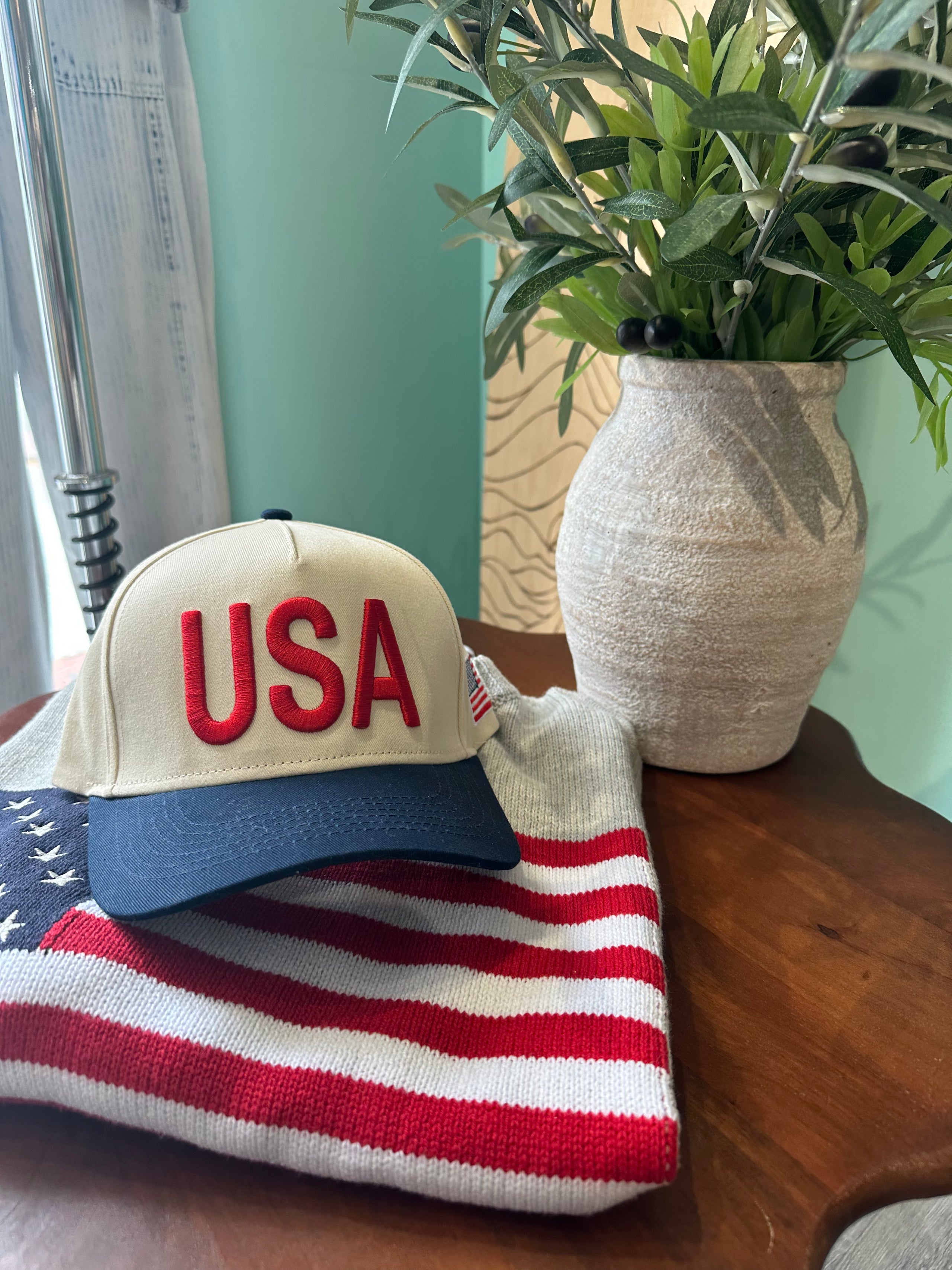 USA Vintage Trucker Hat