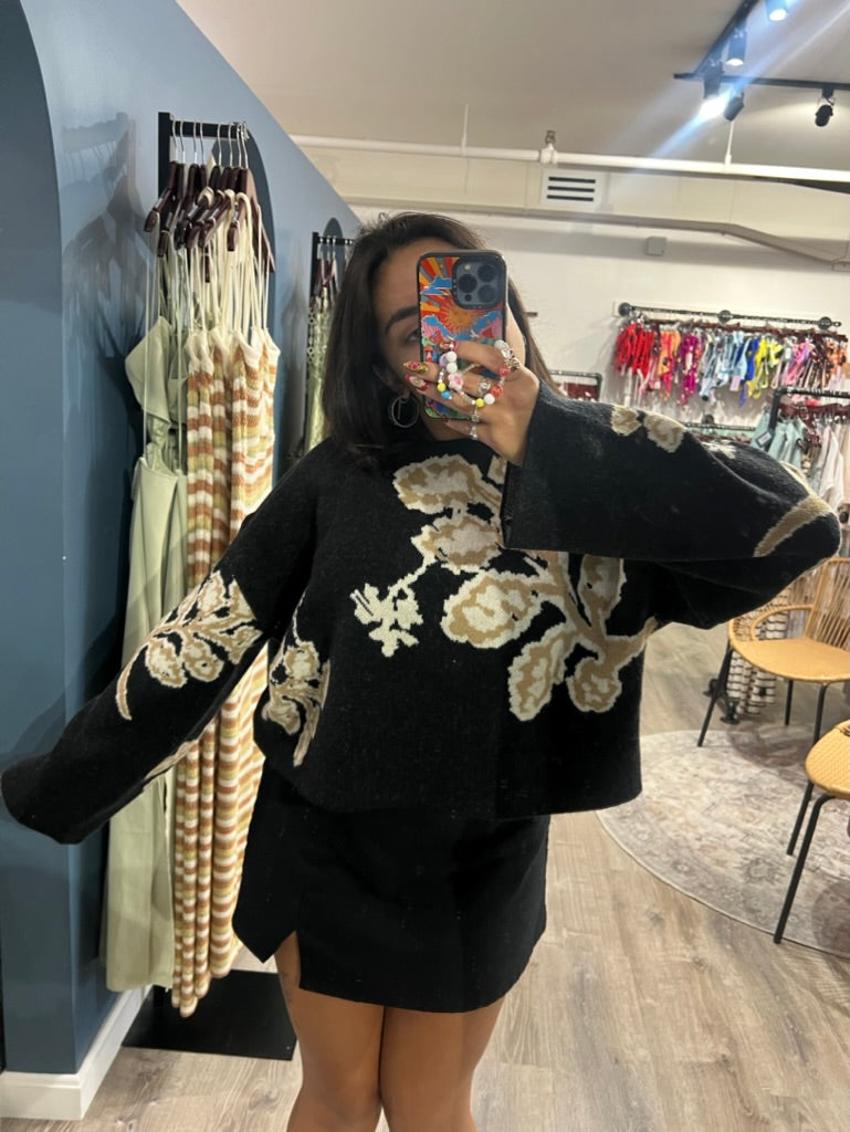 Begonia Boatneck Sweater