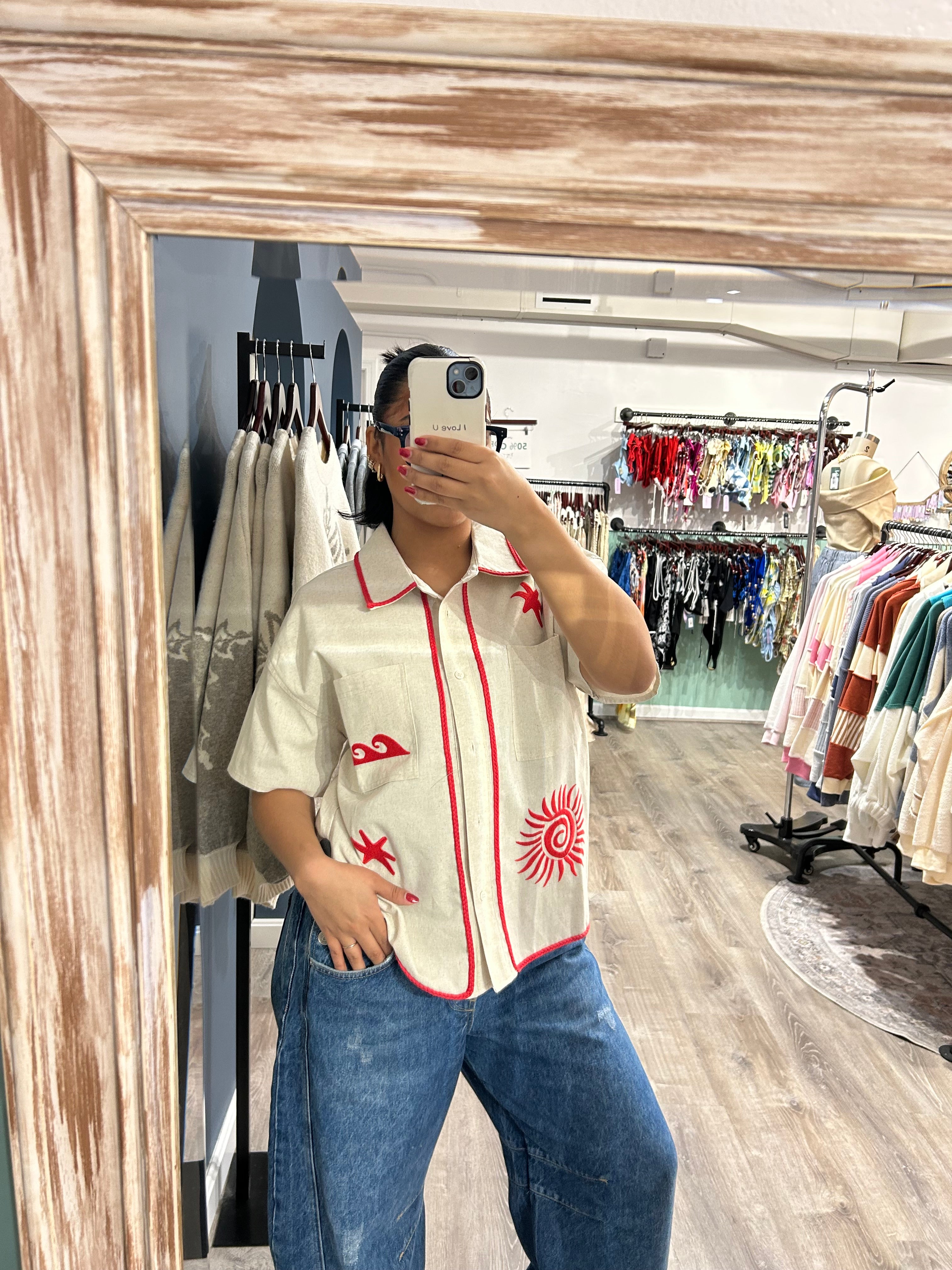 Four Seasons Button Down