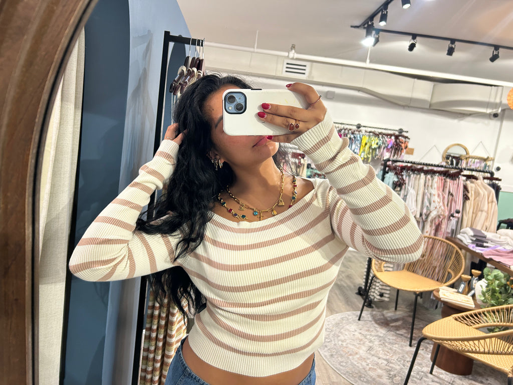 Benson Boat Neck Top