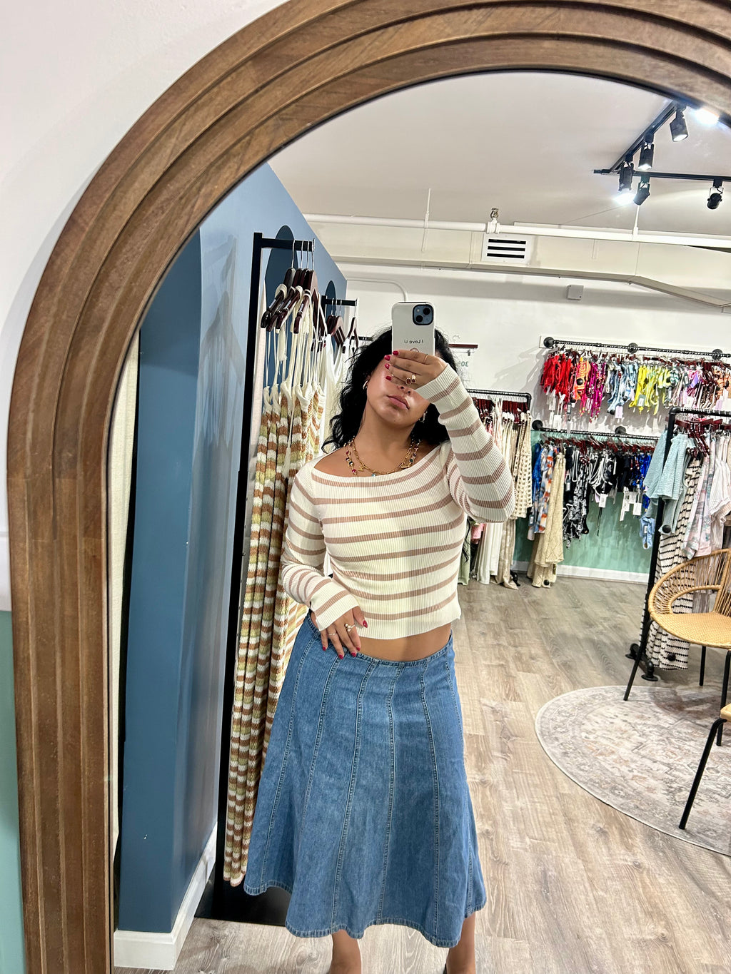 Benson Boat Neck Top