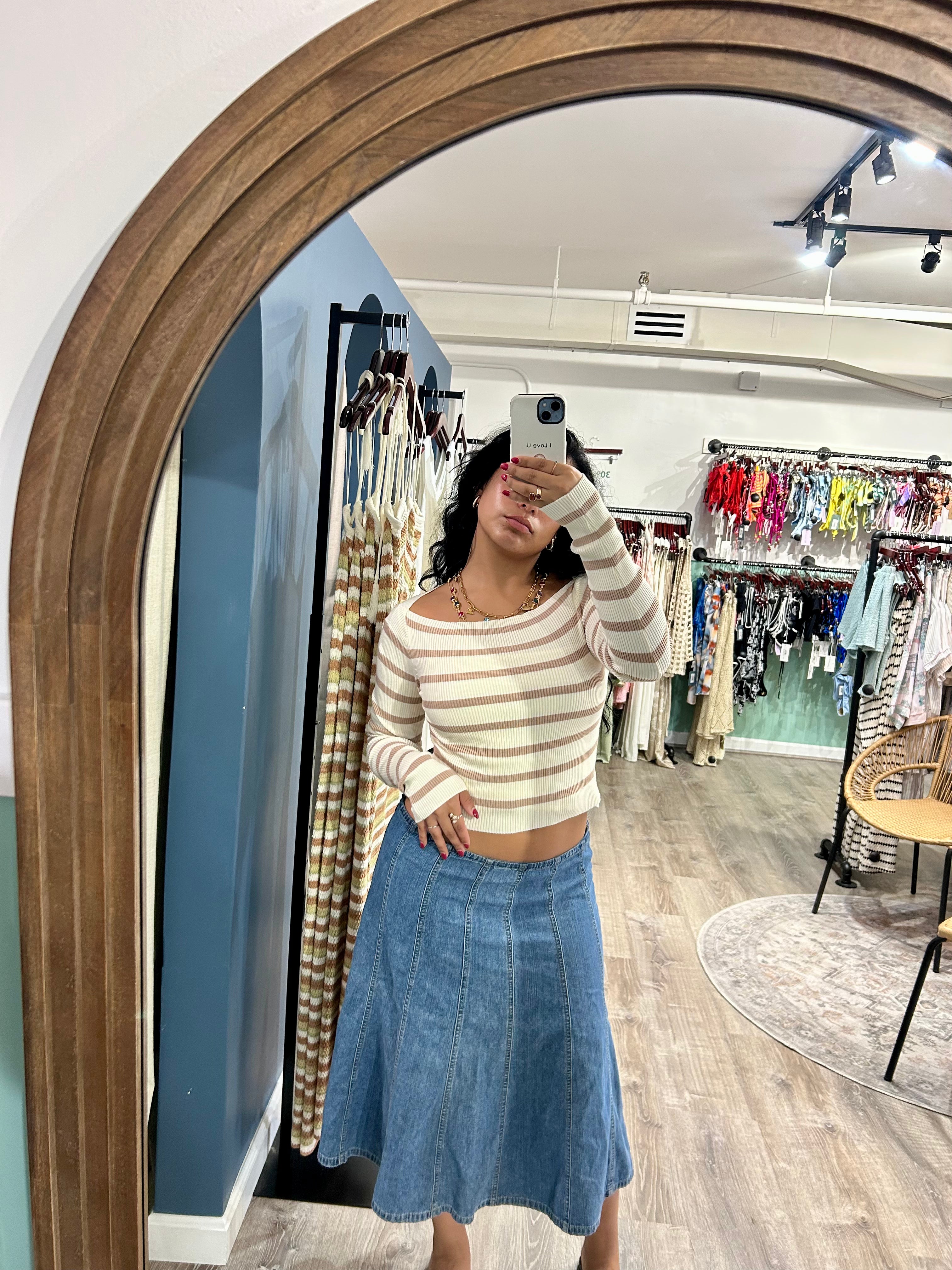 Benson Boat Neck Top