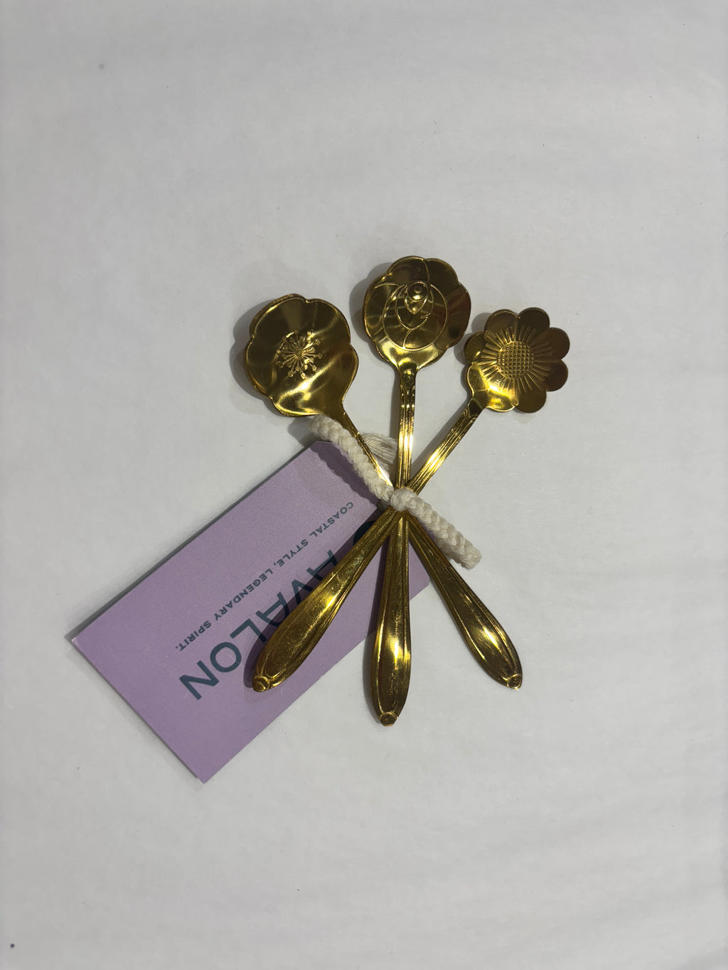 Stainless Steel Flower Spoons
