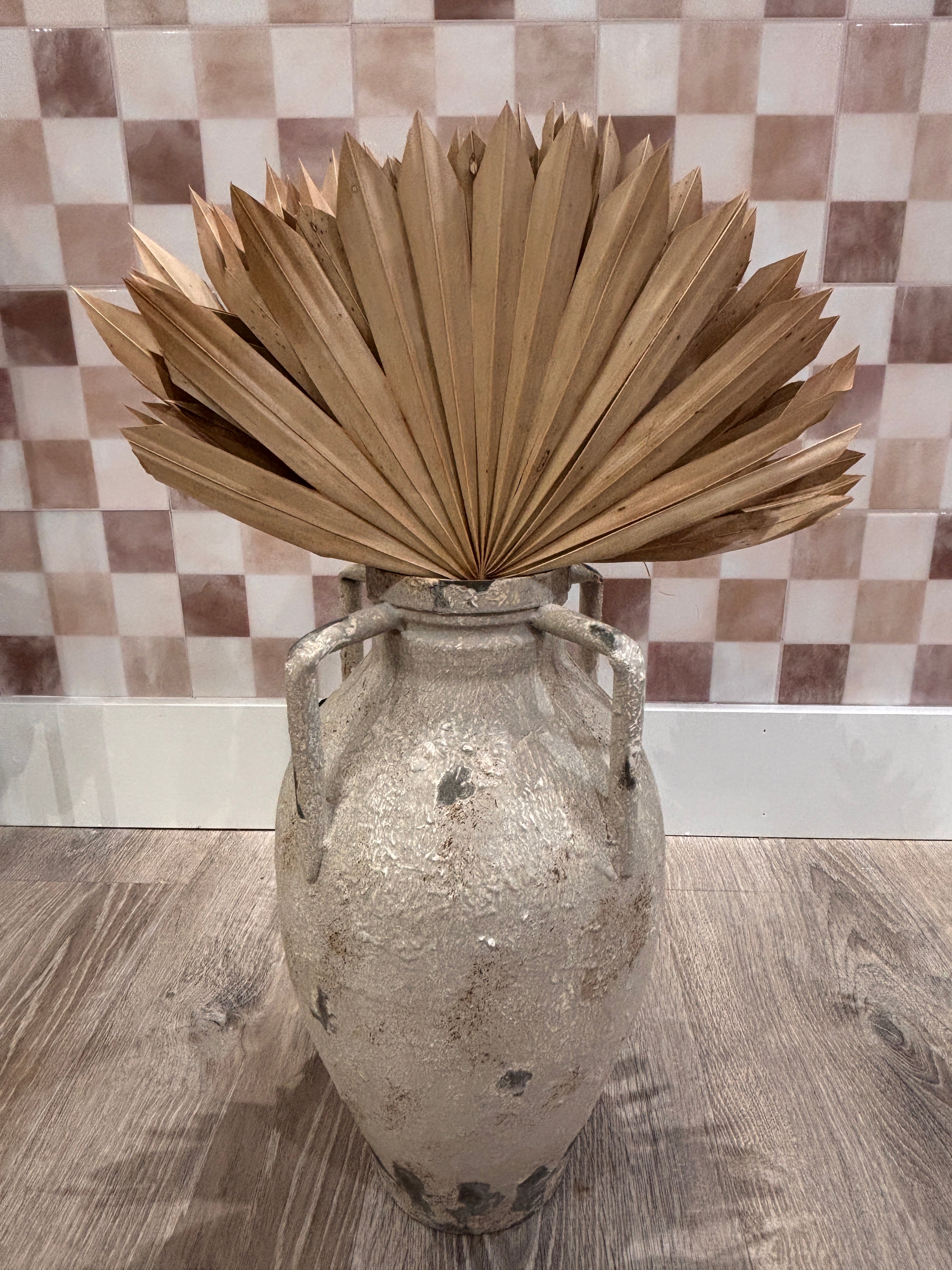 Dried Natural Palm, Spear Cut