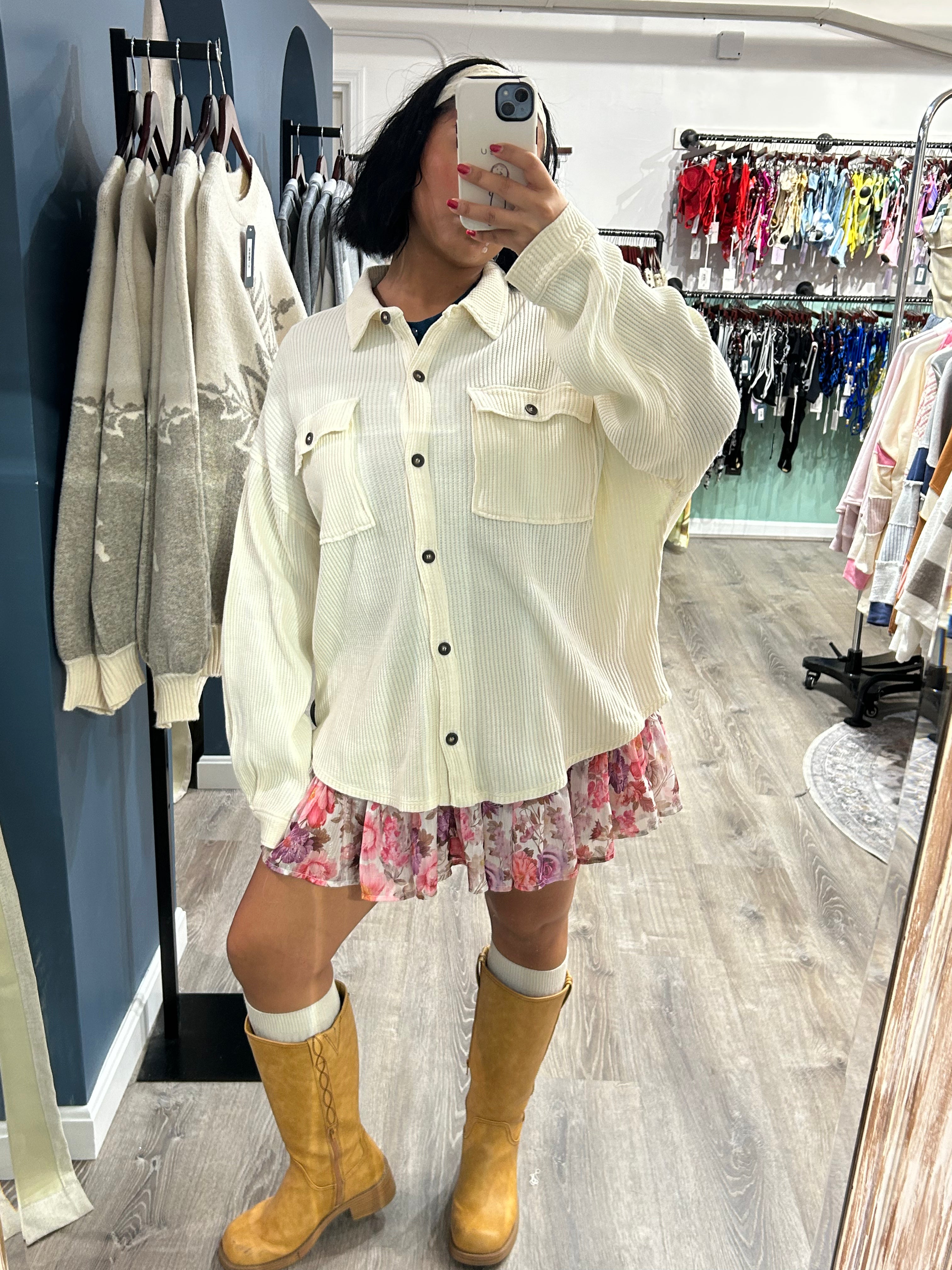 Play Your Cards Shacket