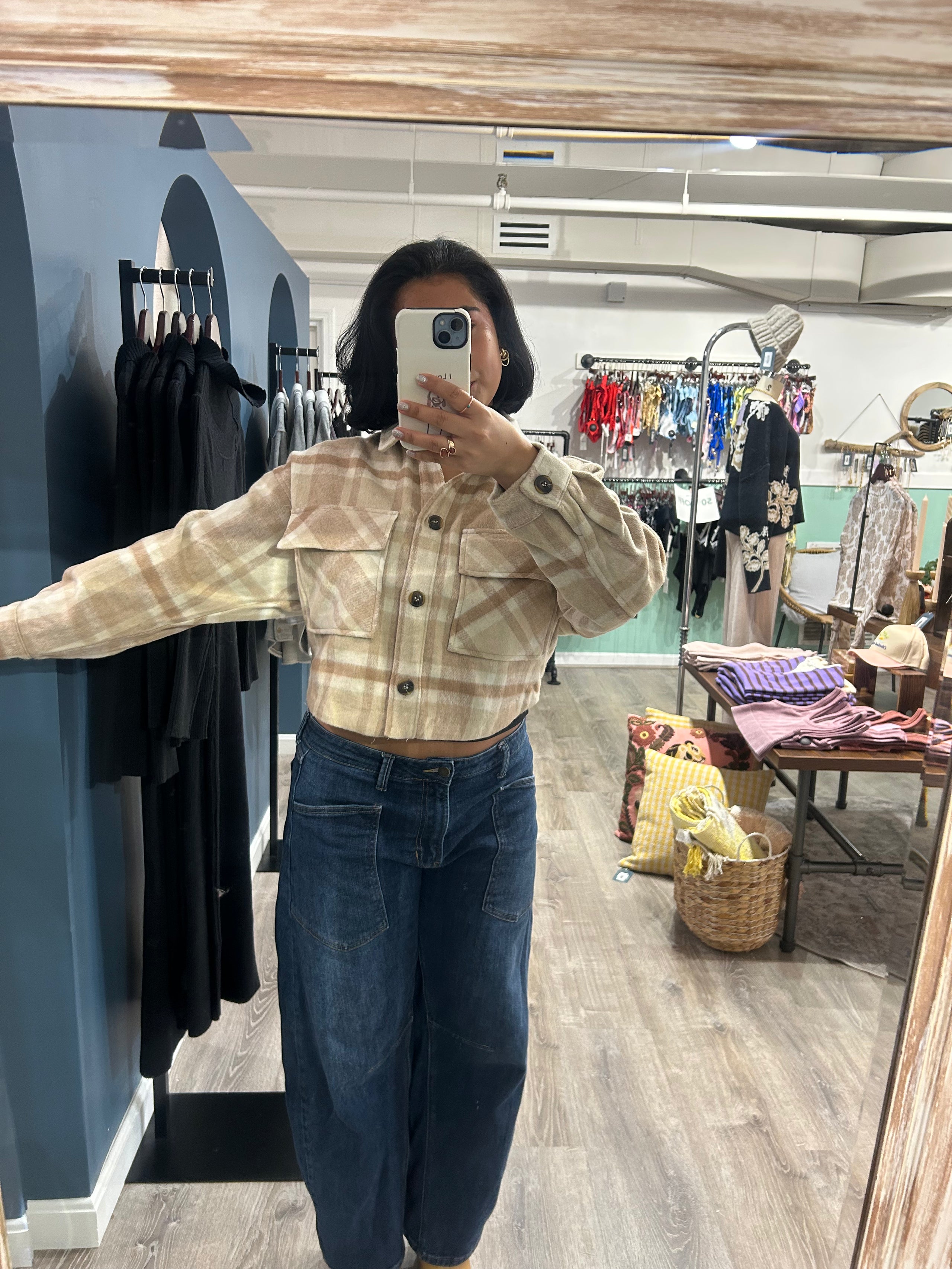 Gracie Cropped Jacket