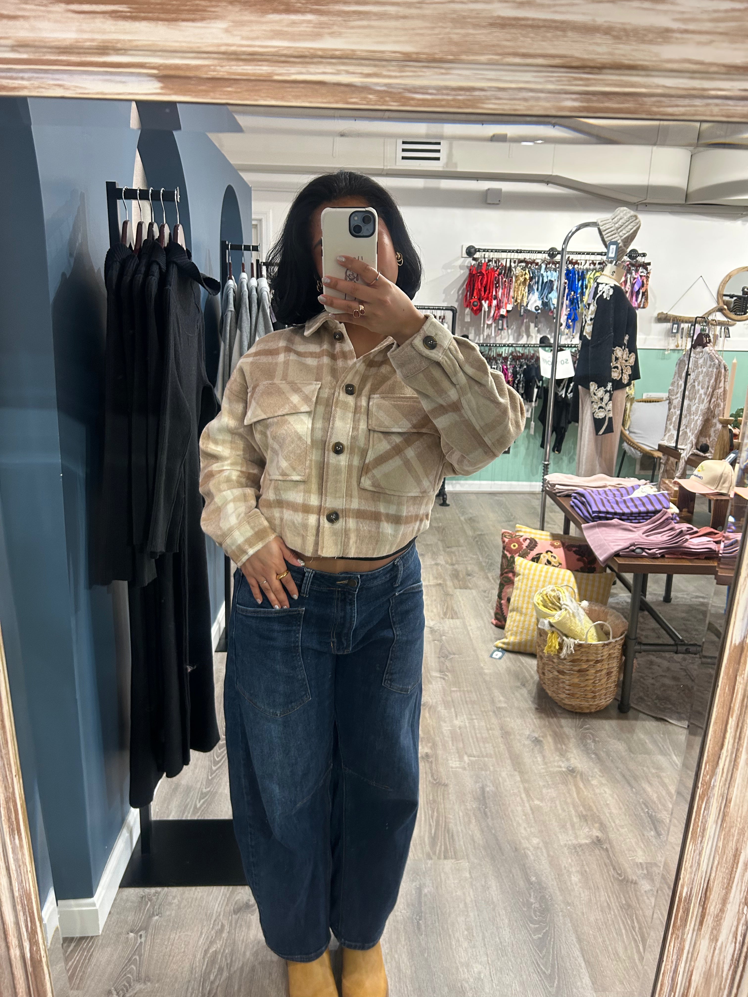 Gracie Cropped Jacket