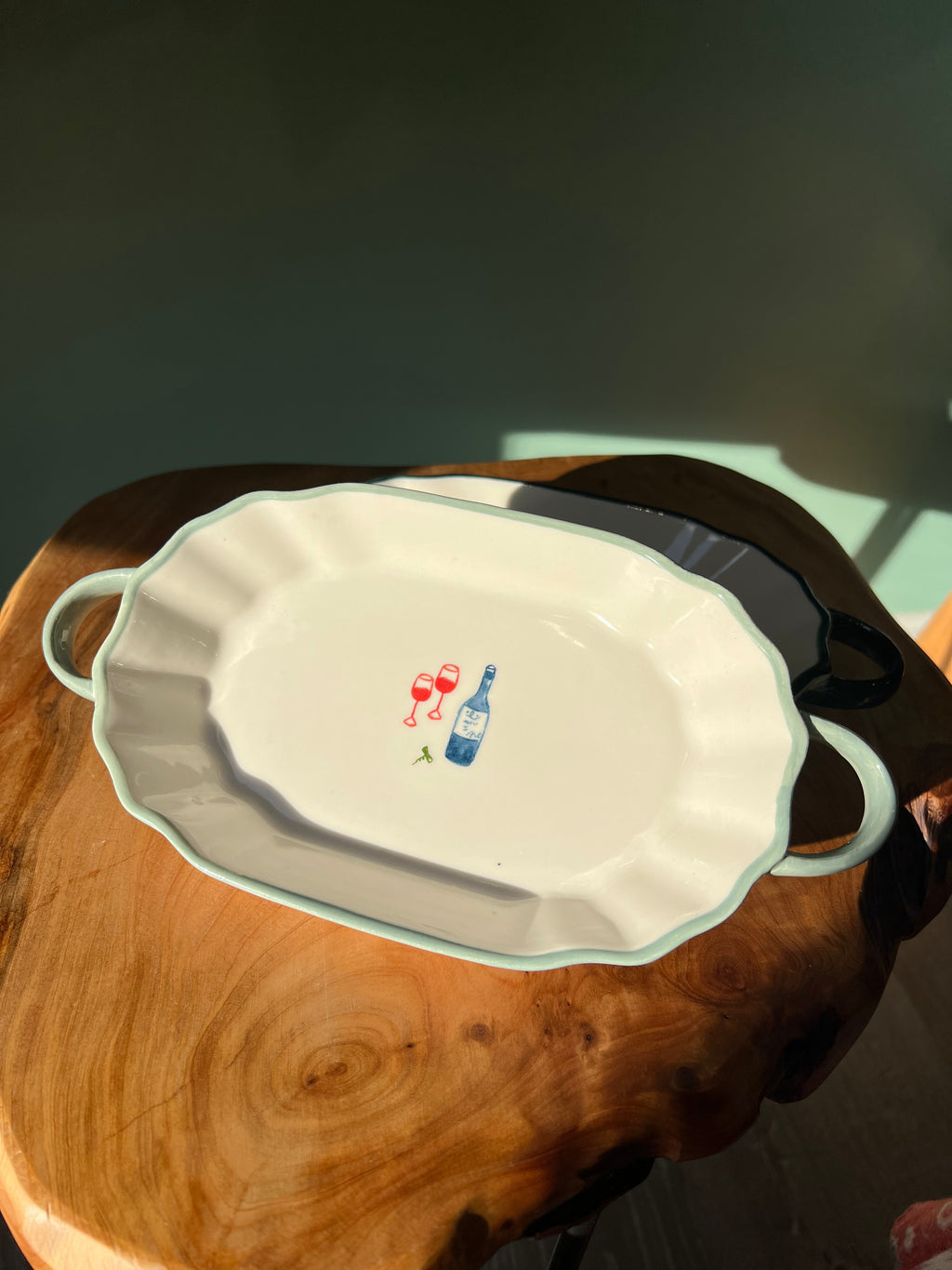 Stoneware Casserole Dish