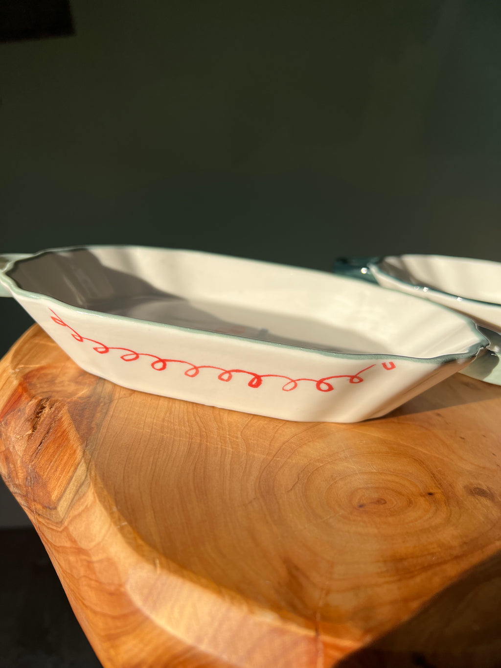 Stoneware Casserole Dish