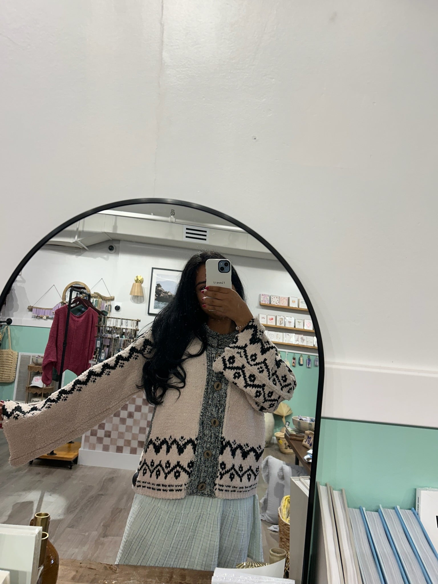 Alpine Knit Button Down