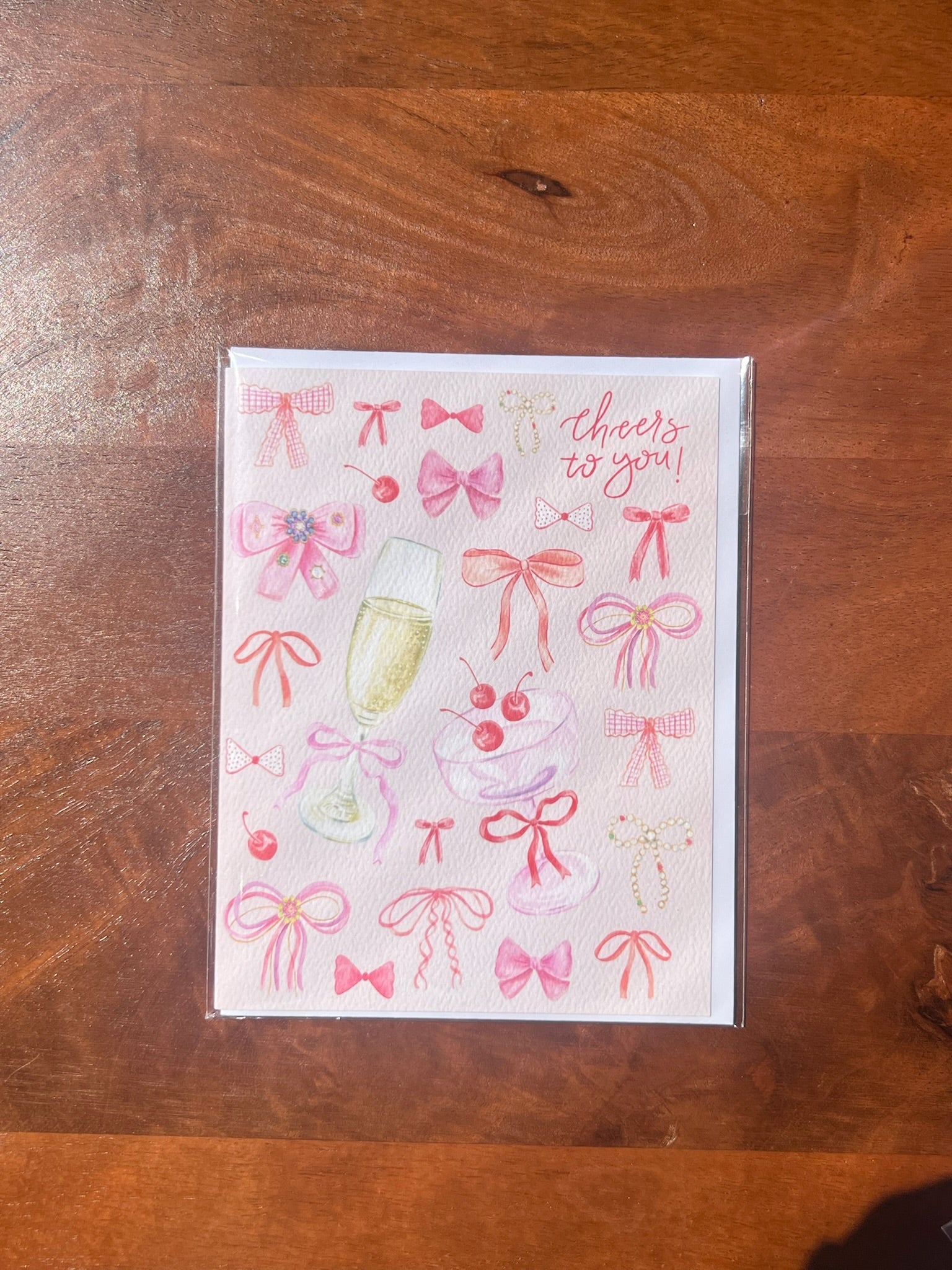 'Cheers To You' Greeting Card