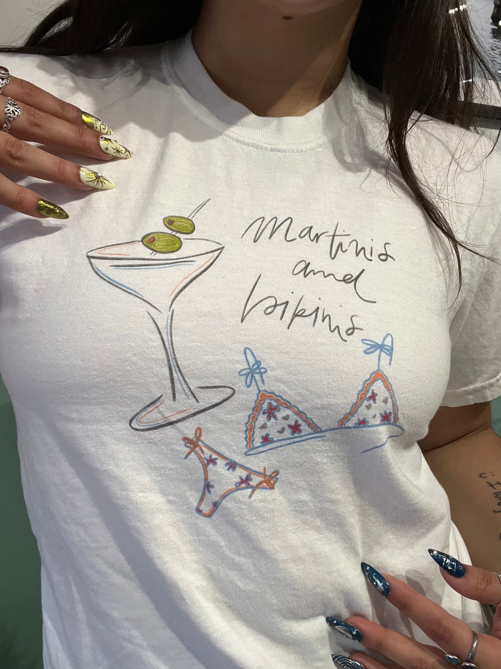 Martinis & Bikinis Tee