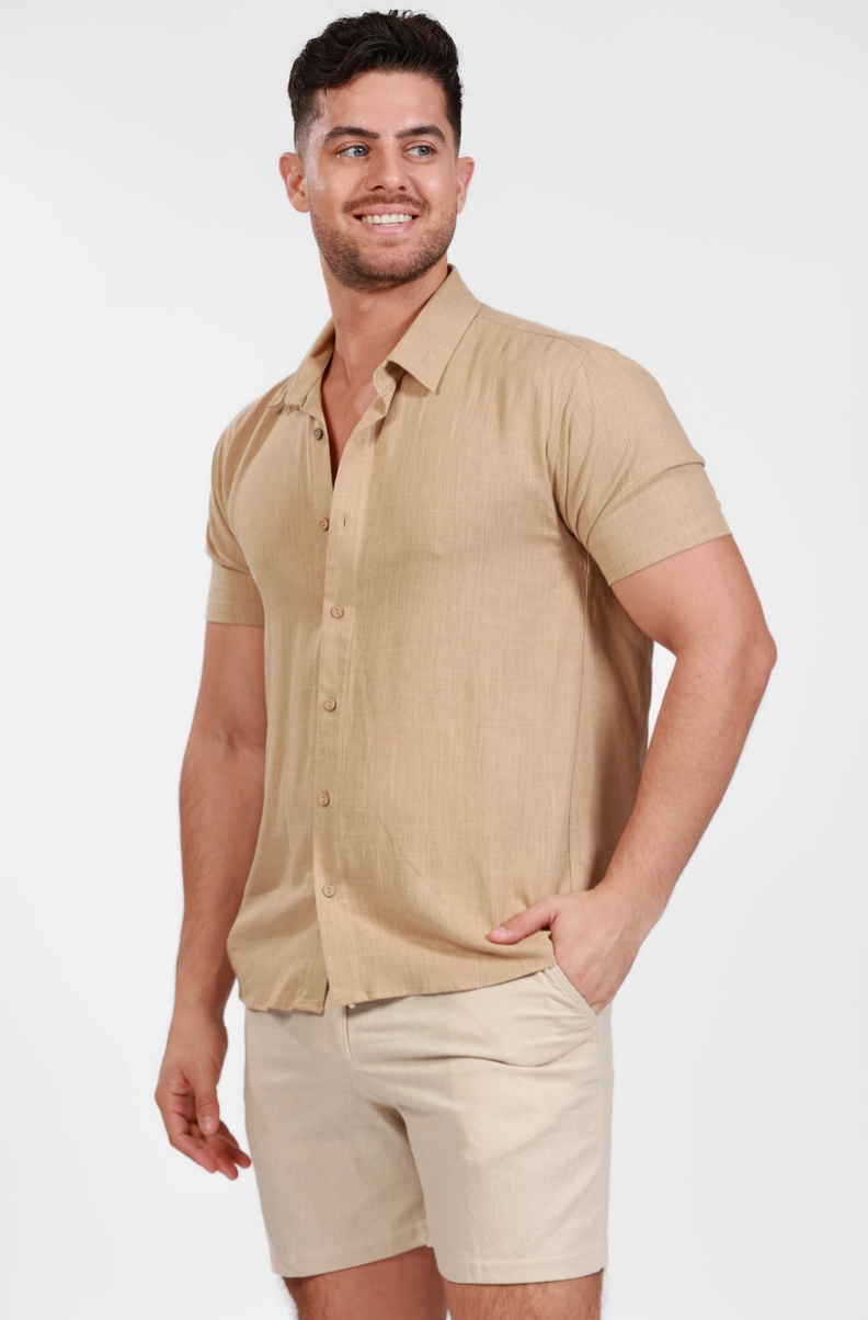 Stephen Linen Button Down