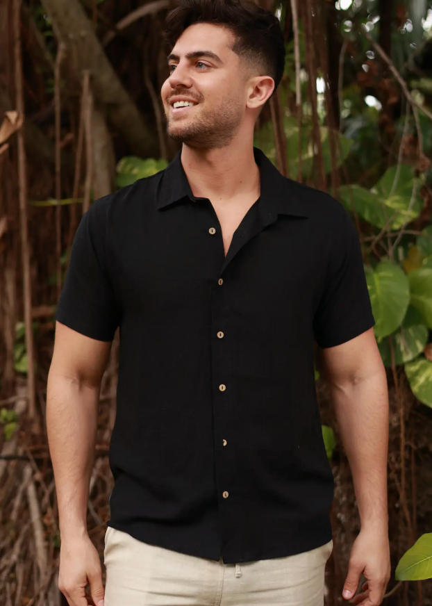 Stephen Linen Button Down