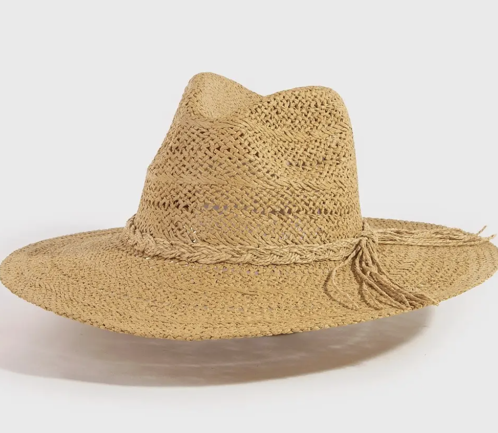 Braided Rope Straw Hat