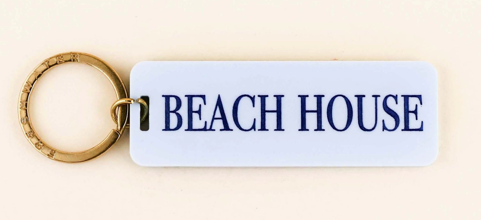 Beach House Keychain