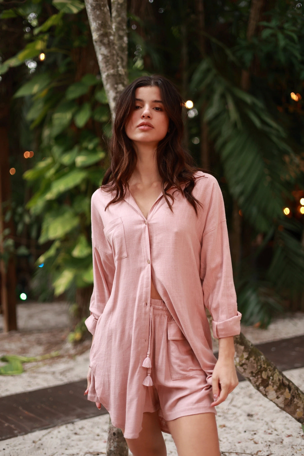 Lucilla Long Shirt Cover Up