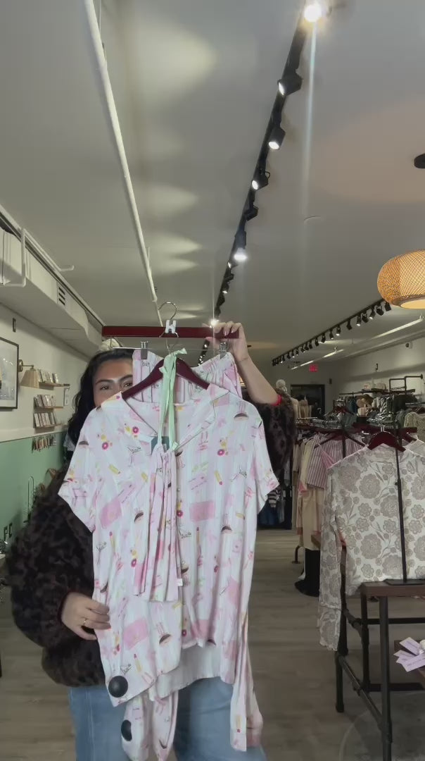 Girly Things Pajama Set